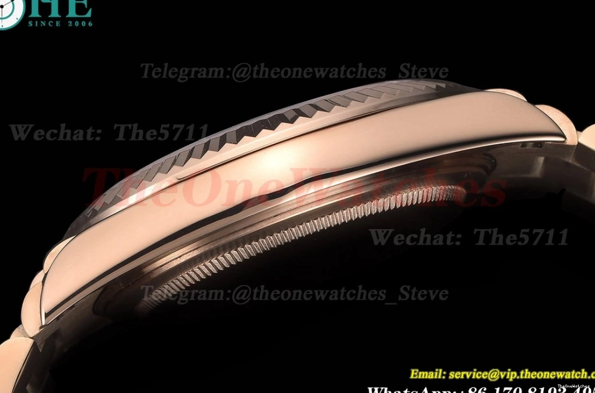 Daydate GDF MY8215 RG Black 40mm RG Dial 0319